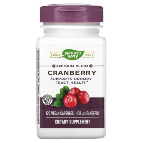 Nature's Way Cranberry 400 mg 120 Vegan Capsules 033674151358