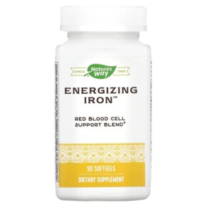 Nature's Way Energizing Iron 90 Softgels 763948052196