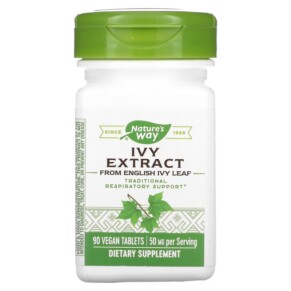 Nature's Way Ivy Extract 25 mg 90 Vegan Tablets 763948082391