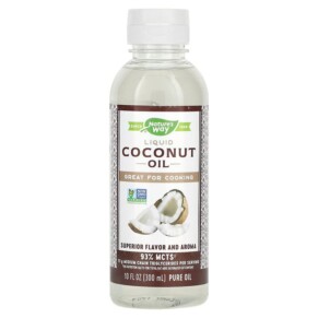 Nature's Way Liquid Coconut Oil 10 fl oz (300 ml) 033674158579