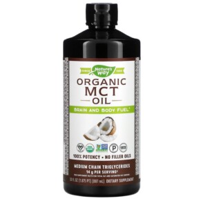 Nature's Way Organic MCT Oil 30 fl oz (887 ml) 033674117729