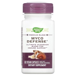 Nature's Way Premium Blend Myco Defense 60 Vegan Capsules 033674148600