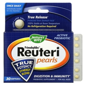 Nature's Way Primadophilus Reuteri Pearls 30 Softgels 033674157527