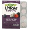 Nature's Way Umcka Cold + Flu Berry 20 Chewable Tablets 033674151594