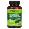 NATURELO Elderberry Immune Support Gummies 60 Vegan Friendly Gummies 628110628572