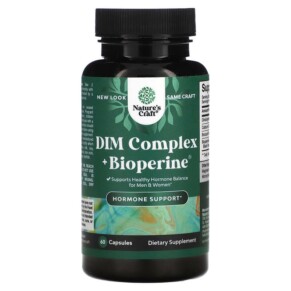 Natures Craft DIM Complex + Bioperine 60 Capsules 793597659903