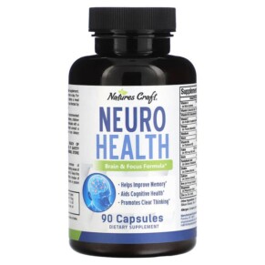 Natures Craft Neuro Health 90 Capsules 793579822967