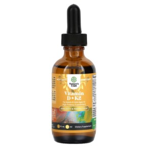 Natures Craft Vitamin D + K2 2 fl oz (60 ml) 850034386201