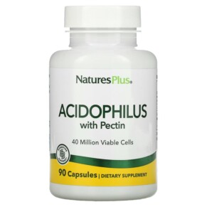 NaturesPlus Acidophilus with Pectin 90 Capsules 097467044807