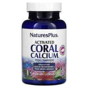 NaturesPlus Activated Coral Calcium 90 Capsules 097467037236