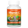 NaturesPlus Animal Parade Vitamin C Children's Chewable Supplement Orange Juice Sugar Free 90 Animal-Shaped Tablets 097467299221