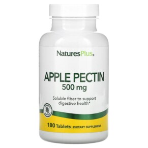 NaturesPlus Apple Pectin 500 mg 180 Tablets 097467045002