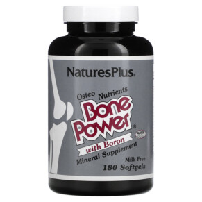 NaturesPlus Bone Power with Boron 180 Softgels 097467334106