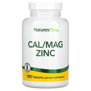 NaturesPlus Cal/Mag Zinc 180 Tablets 097467033665