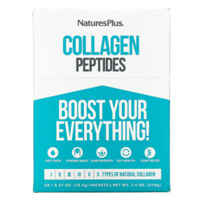 NaturesPlus Collagen Peptides 20 Stick Packets 0.37 oz. (10.5 g) Each 097467959675
