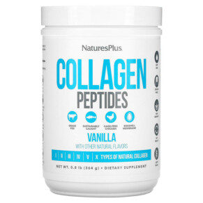 NaturesPlus Collagen Peptides Vanilla 0.8 lb (364 g) 097467459663