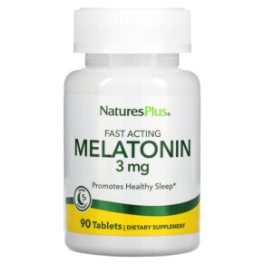 NaturesPlus Fast Acting Melatonin 3 mg 90 Tablets 097467476257