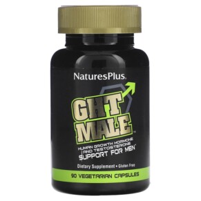 NaturesPlus GHT Male Human Growth Hormone And Testosterone Support For Men 90 Vegetarian Capsules 097467487192