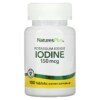 NaturesPlus Iodine Potassium Iodide 150 mcg 100 Tablets 097467033719