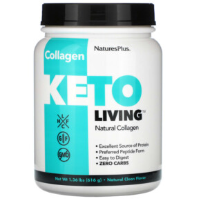 NaturesPlus Keto Living Natural Collagen 1.36 lbs (616 g) 097467820203