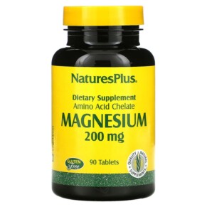 NaturesPlus Magnesium 200 mg 90 Tablets 097467033504