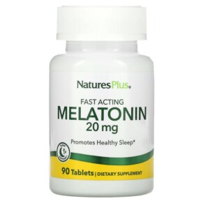 NaturesPlus Melatonin 20 mg 90 Tablets 097467476288