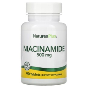NaturesPlus Niacinamide 500 mg 90 Tablets 097467018907