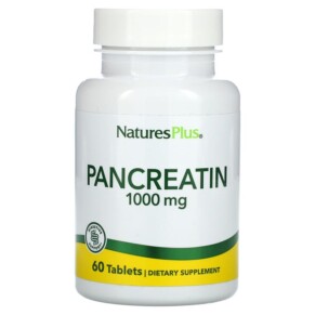 NaturesPlus Pancreatin 1.000 mg 60 Tablets 097467043800