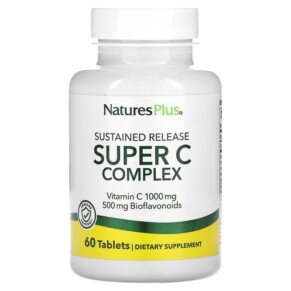 NaturesPlus Sustained Release Super C Complex 60 Tablets 097467024793