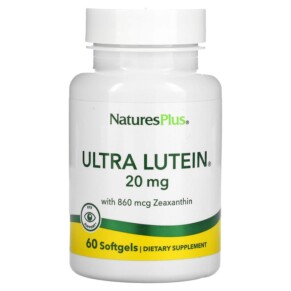 NaturesPlus Ultra Lutein with Zeaxanthin 20 mg 60 Softgels 097467492653
