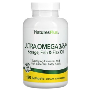 NaturesPlus Ultra Omega 3/6/9 120 Softgels 097467039698
