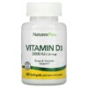 NaturesPlus Vitamin D3 125 mcg (5.000 IU) 60 Softgels 097467010475
