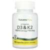 NaturesPlus Vitamin D3 & K2 90 Capsules 097467010437