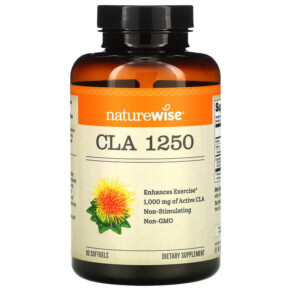 NatureWise CLA 1250 1.000 mg 90 Softgels 858081006066