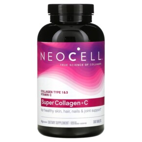 NeoCell Super Collagen + C Collagen Type 1 & 3 360 Tablets 016185130166