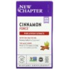 New Chapter Cinnamon Force 60 Vegetarian Capsules 727783900418