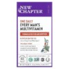 New Chapter Every Man's One Daily Multivitamin 48 Vegetarian Tablets 727783003270
