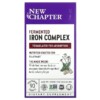 New Chapter Fermented Iron Complex 90 Vegetarian Tablets 727783903570