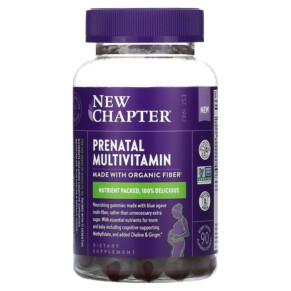 New Chapter Prenatal Multivitamin Berry Citrus 90 Flavored Gummies 727783903778