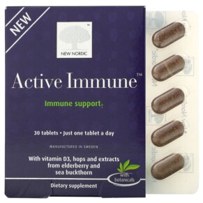New Nordic US Inc Active Immune Immune Support 30 Tablets 741805000108