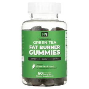 Nobi Nutrition Green Tea Fat Burner Gummies 60 Pectin-Based Gummies 850018274364