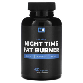 Nobi Nutrition Premium Night Time Fat Burner 60 Capsules 850018274067