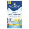Nordic Naturals Arctic Cod Liver Oil Lemon 180 Soft Gels 768990578854