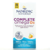 Nordic Naturals Complete Omega-D3 Lemon 565 mg 120 Soft Gels 768990027789