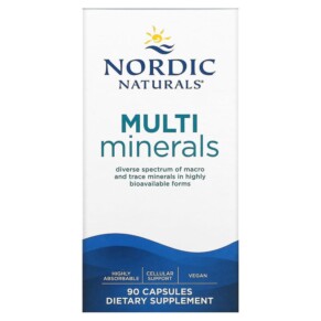 Nordic Naturals Multi Minerals 90 Capsules 768990015380
