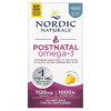 Nordic Naturals Postnatal Omega-3 Lemon 560 mg 60 Soft Gels 768990017582