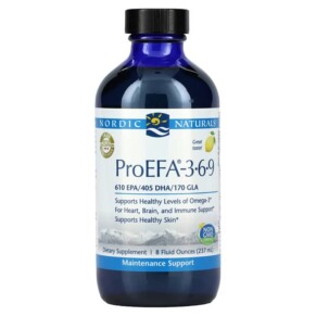 Nordic Naturals ProEFA - 3-6-9 Lemon 8 fl oz (237 ml) 768990040924