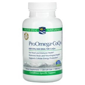 Nordic Naturals ProOmega CoQ10 1.000 mg 120 Soft Gels 768990131301