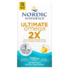 Nordic Naturals Ultimate Omega 2X Lemon 1.075 mg 60 Softgels 768990021503