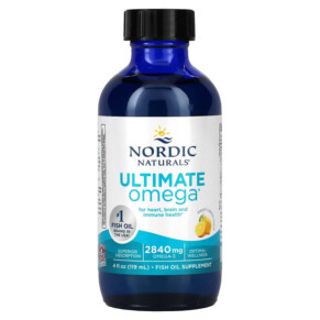 Nordic Naturals Ultimate Omega Lemon 2.840 mg 4 fl oz (119 ml) 768990017933